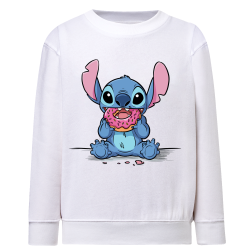 Stitch Donut - Sweatshirt Enfant et Adulte