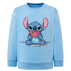 Stitch Donut - Sweatshirt Enfant et Adulte