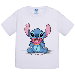 Stitch donuts - T-shirt bébé