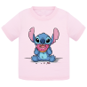 Stitch donuts - T-shirt bébé