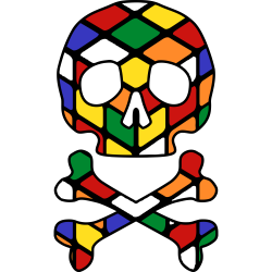 Skull Rubik's Cube