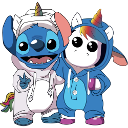 Stitch Licorne