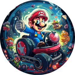 Mario Kart Voiture Circle IA 3