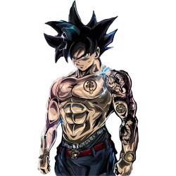 Manga DBZ Goku Tatouage