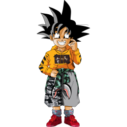 Manga DBZ Goku enfant