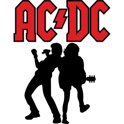 AC/DC Silhouette